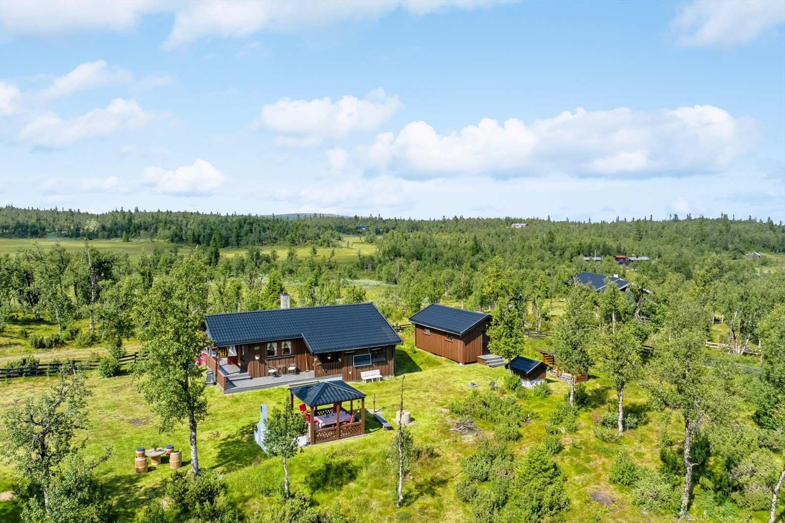 Velkommen til Einarsetvegen 589 i naturskjønne omgivelser på Einarset! Fotograf: Tor Solberg. Galleribilde