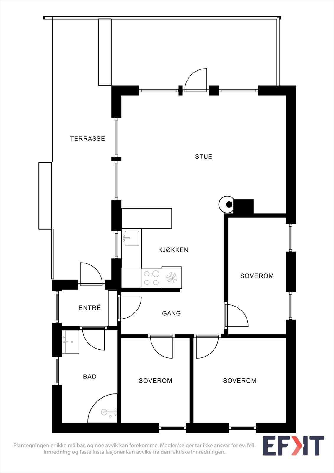 Plantegning. Galleribilde