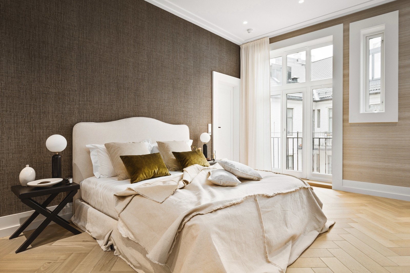 Fransk balkong fra hovedsoverom Galleribilde