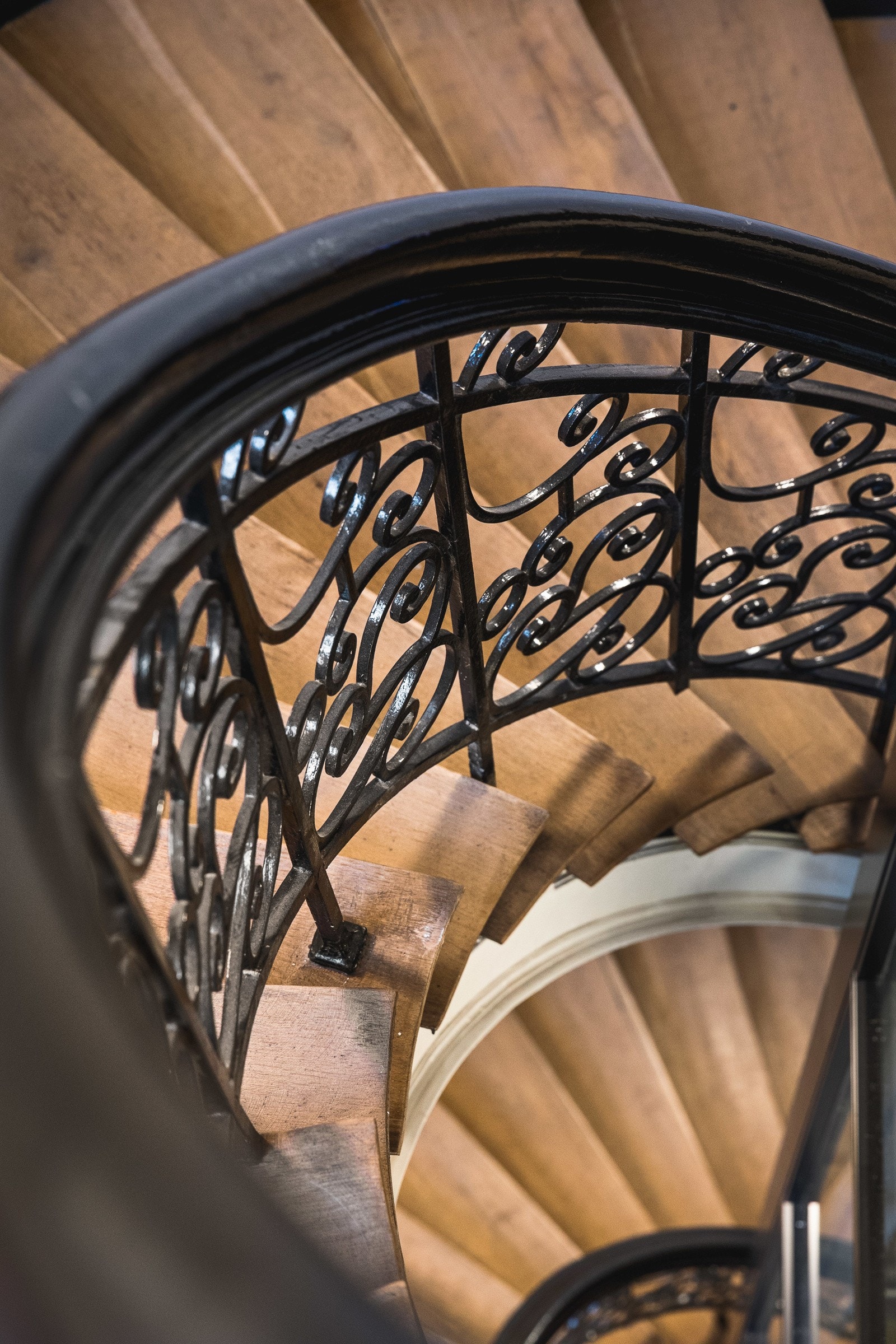 Flott oppgang som nylig har blitt pusset opp Galleribilde