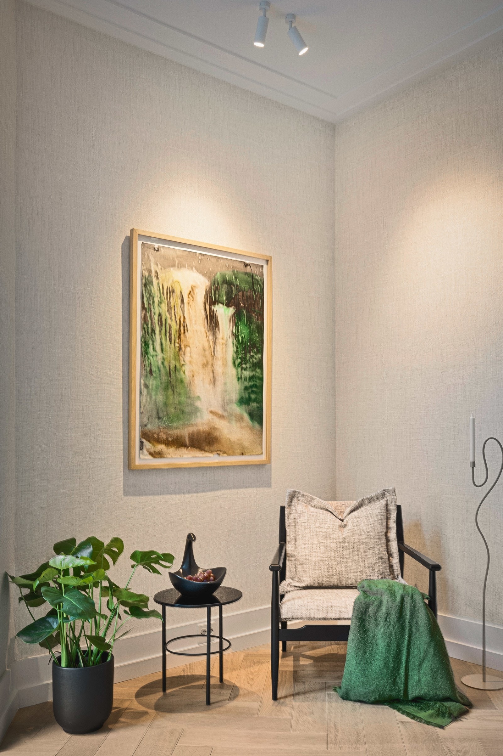 Hellimt fiskebeinsparkett levert av Flotte Gulv Galleribilde