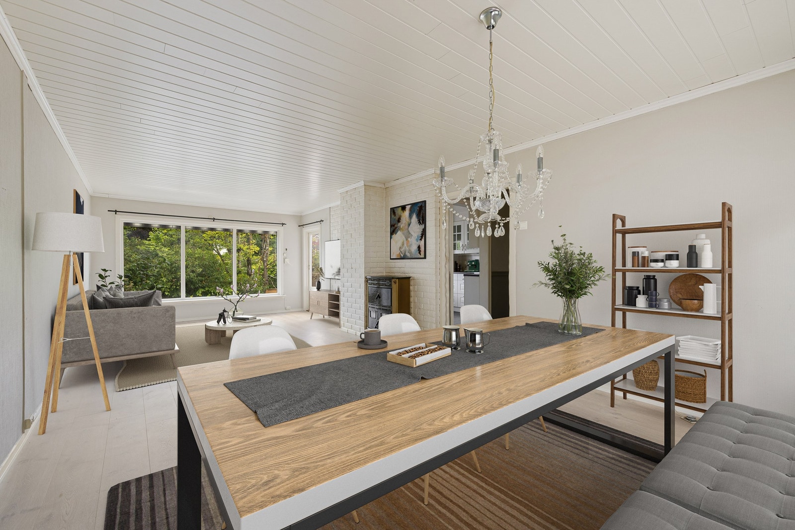 Prost Nossens vei 9 presenteres av Kenneth Graarud Olsen i Krogsveen. Galleribilde