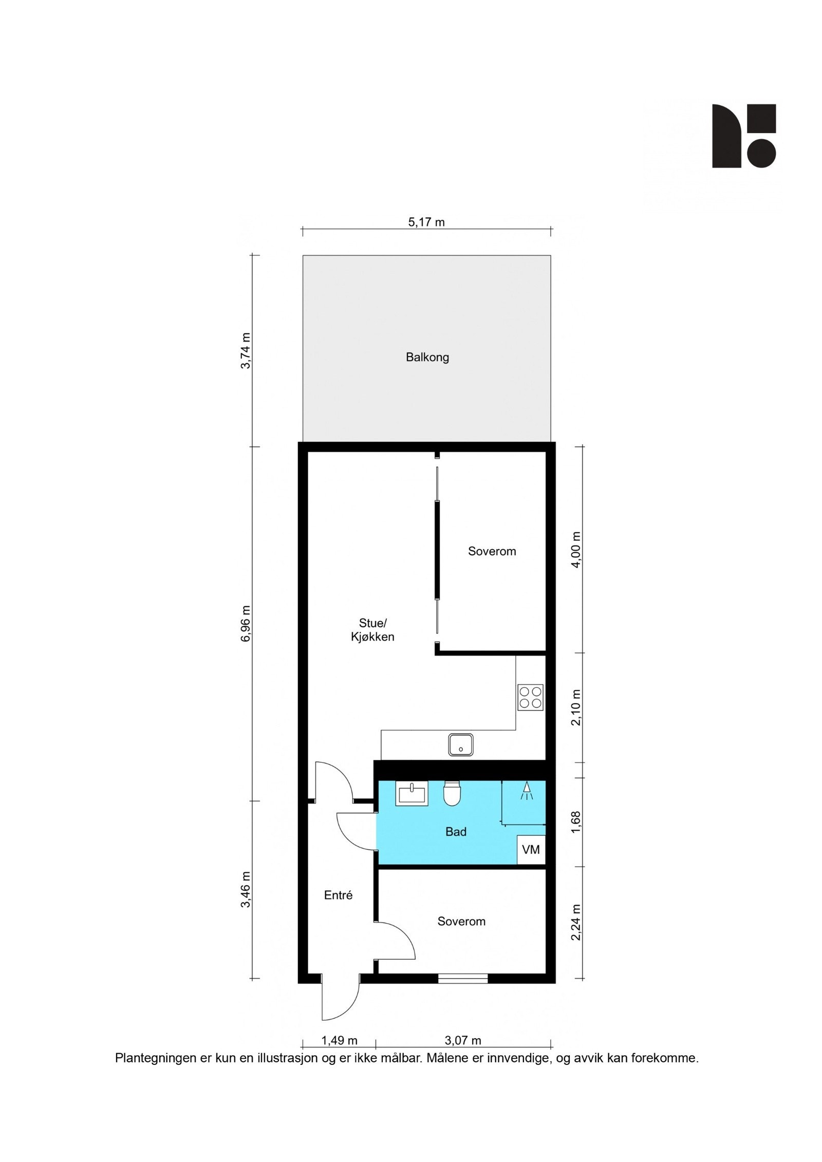 Plantegning. Galleribilde