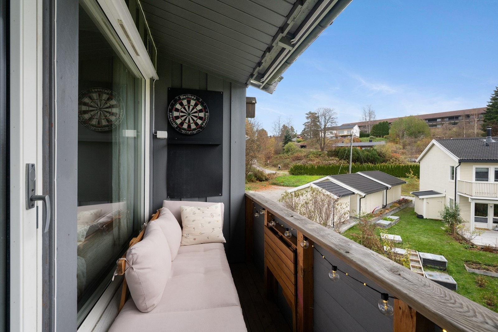 Skjermet balkong. Galleribilde