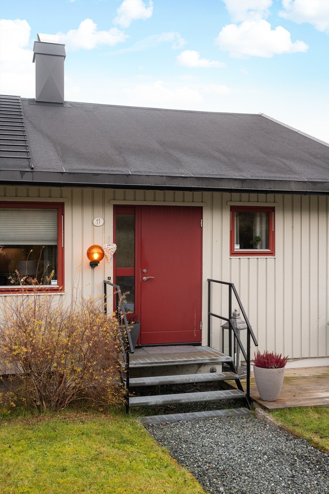 Takpapp skiftet i 2023, antatt i regi av borettslaget. Galleribilde