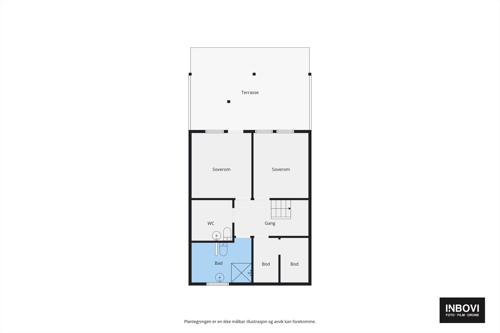 Plantegning for underetasjen. Galleribilde