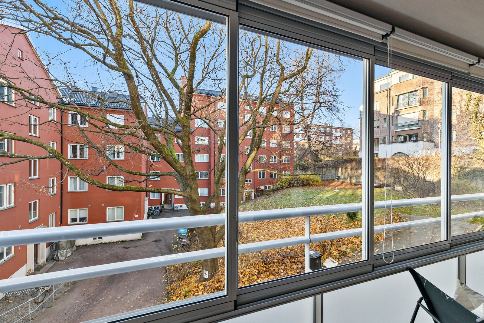 Balkongen vender mot rolige omgivelser. Galleribilde