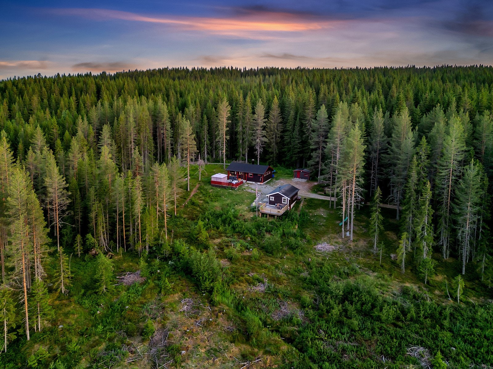 Dronefoto. Galleribilde