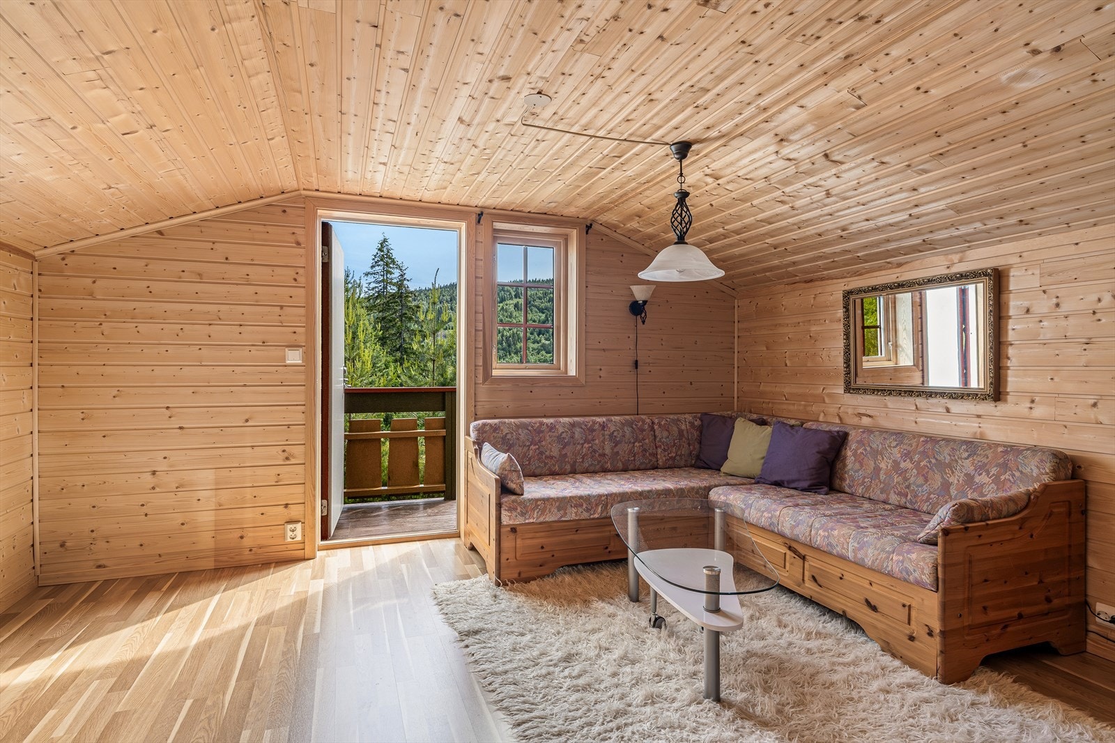 Innredet stue Galleribilde