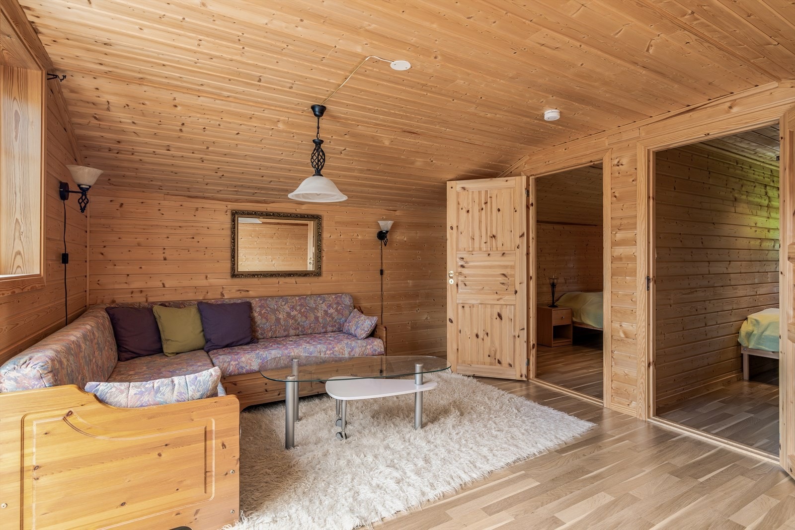 Innredet stue Galleribilde