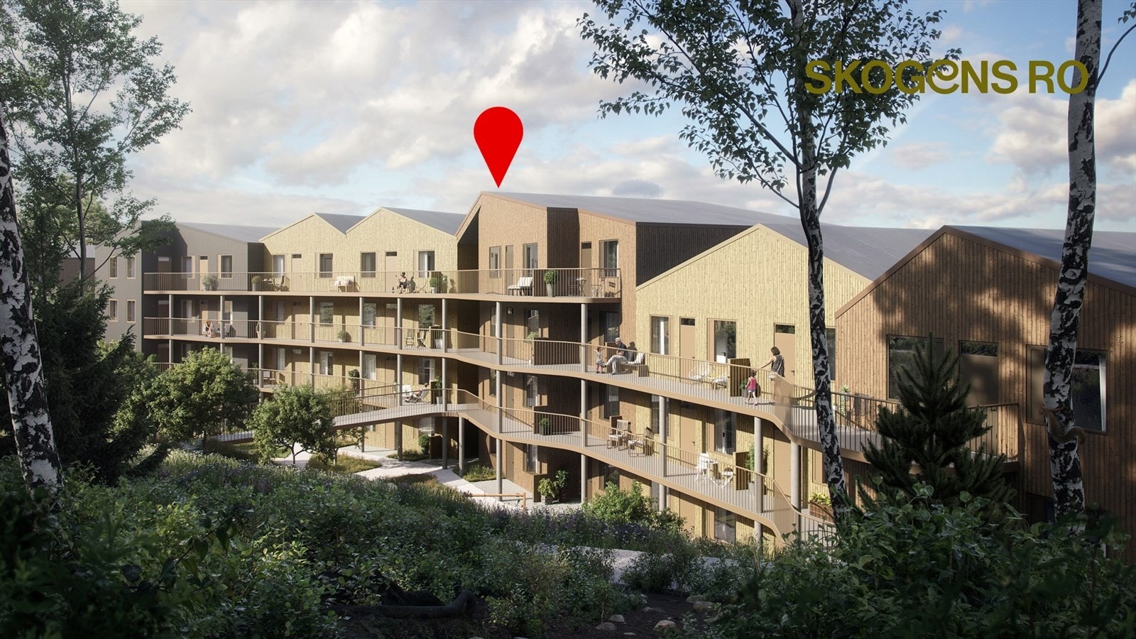 Nyt morgenkaffe med utsikt mot Melsheia. Galleribilde