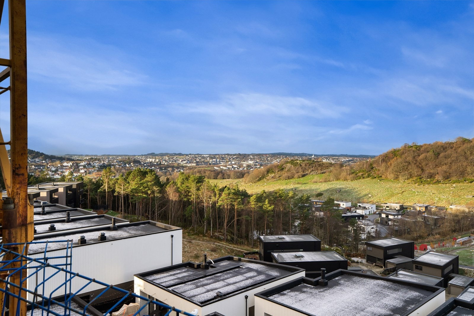 Helt fantastisk utsikt fra leiligheten. Galleribilde