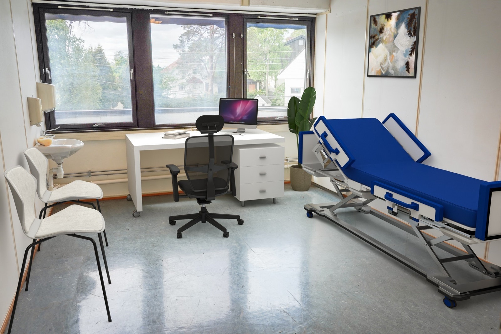 Tilrettelagt for behandlingsrom Galleribilde