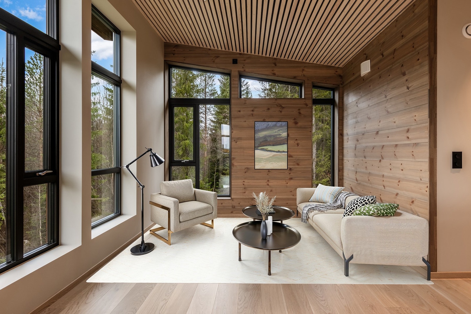 Stuen kan også møbleres etter behov. Galleribilde