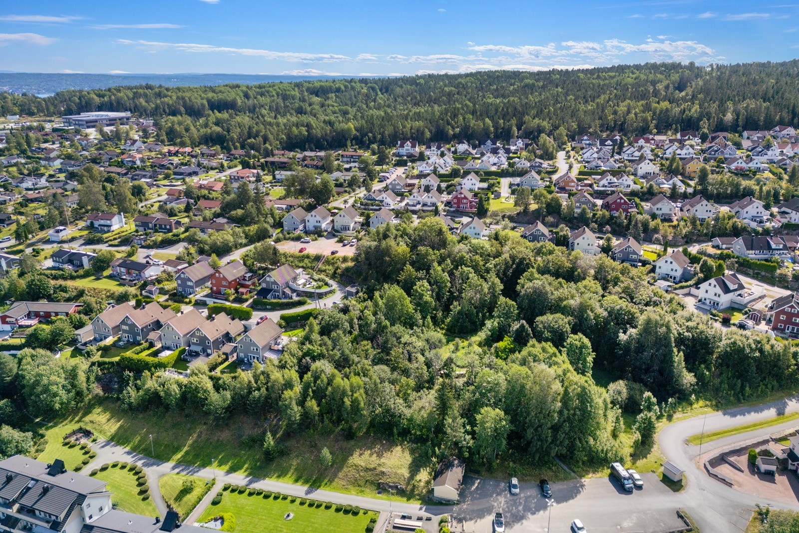 Dronefoto Galleribilde