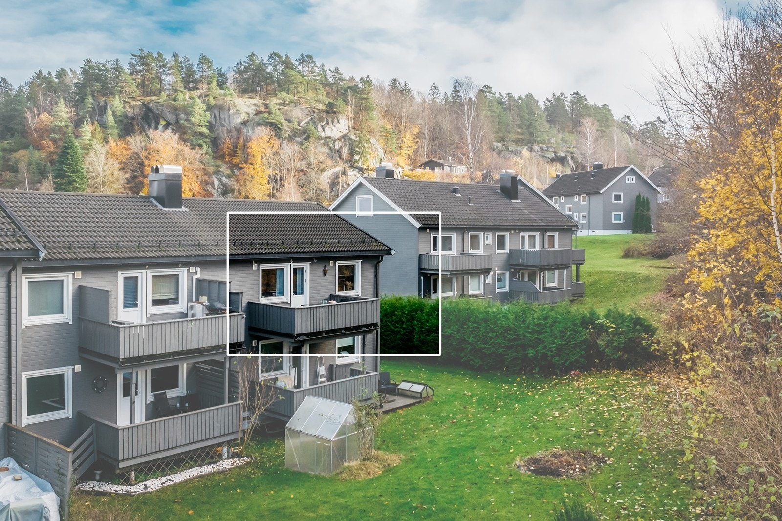 Leilighet med balkong er luksus Galleribilde