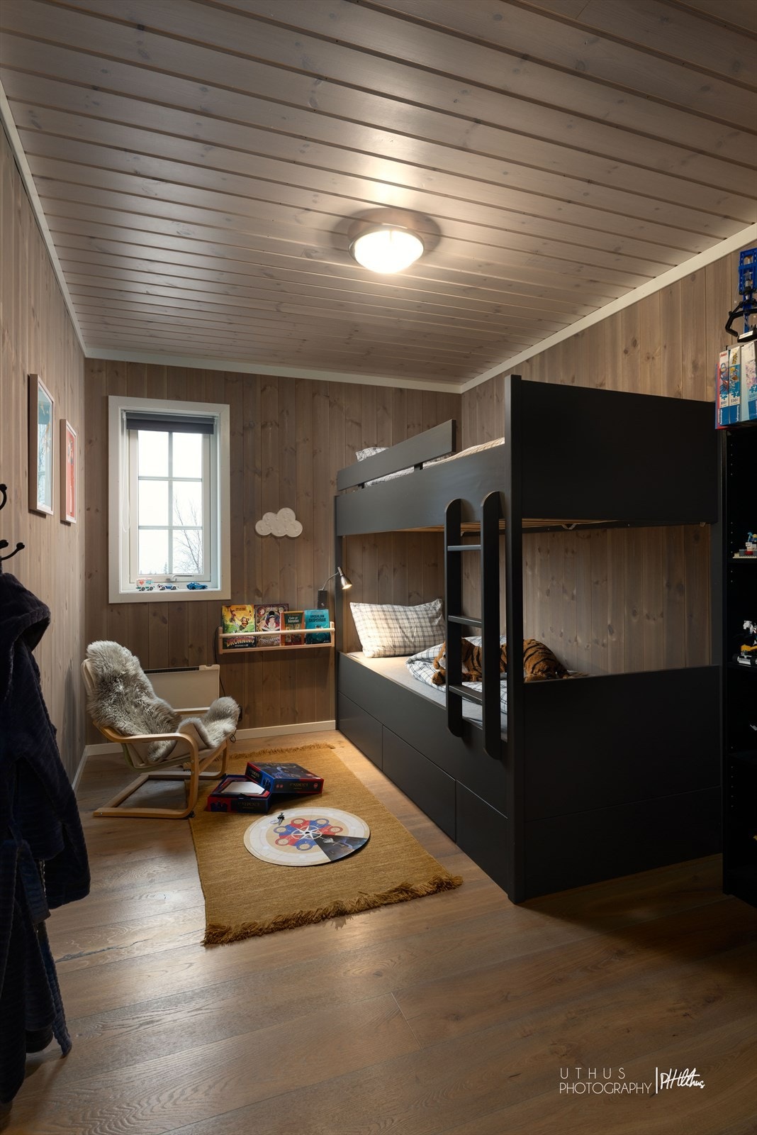 Soverom 4 er også innredet med køyeseng. Galleribilde