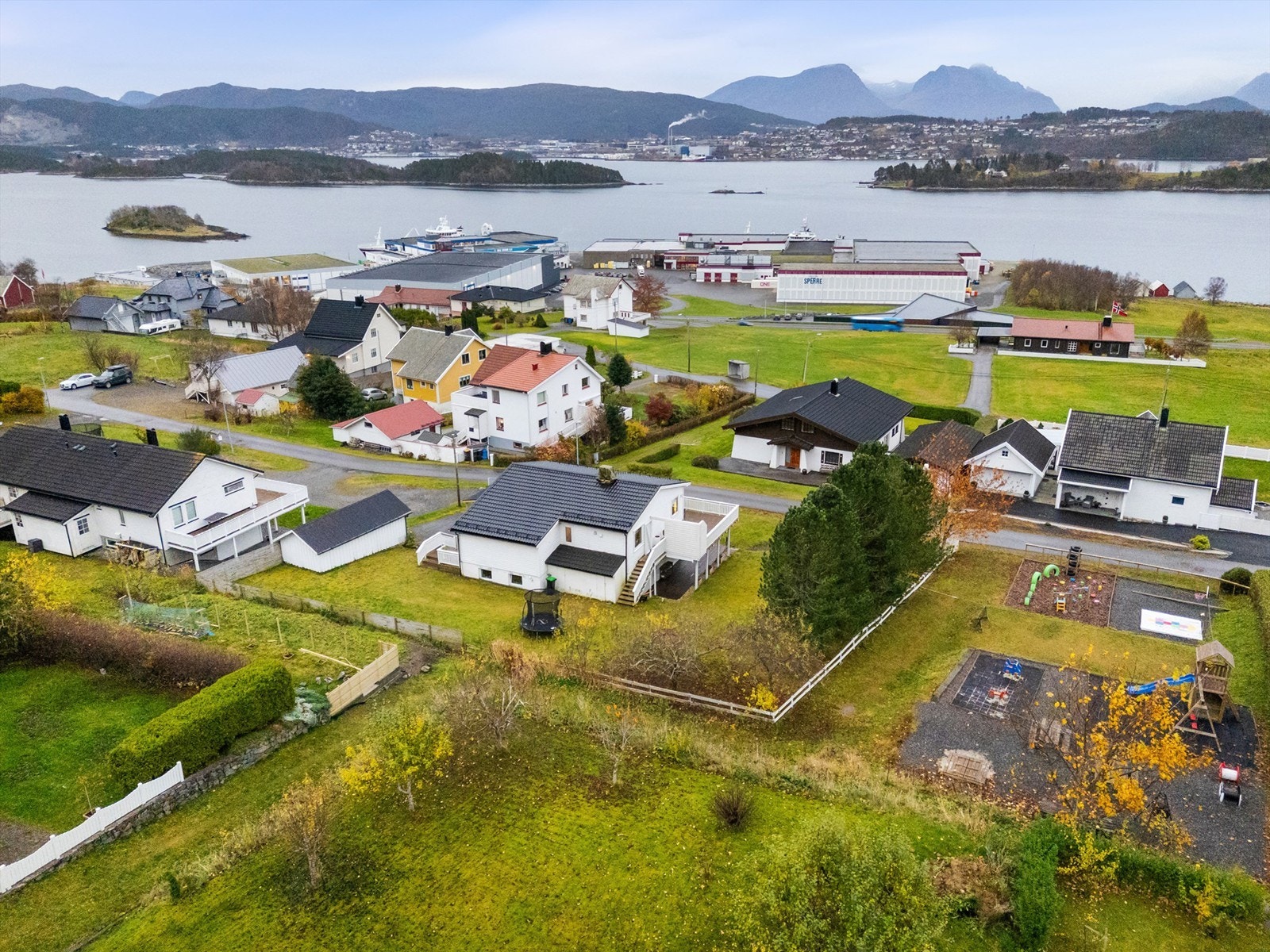 Dronefoto Galleribilde