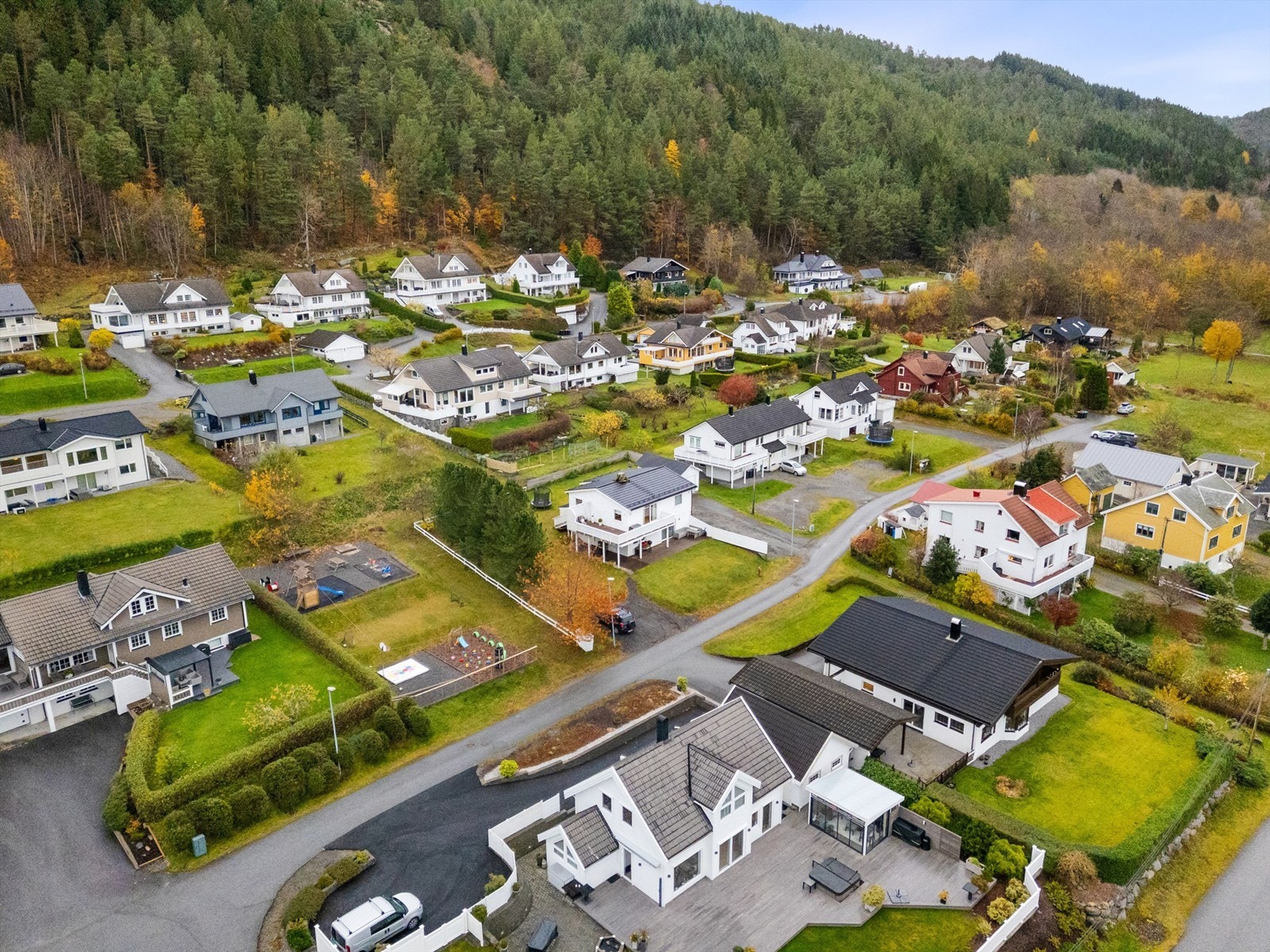 Dronefoto Galleribilde