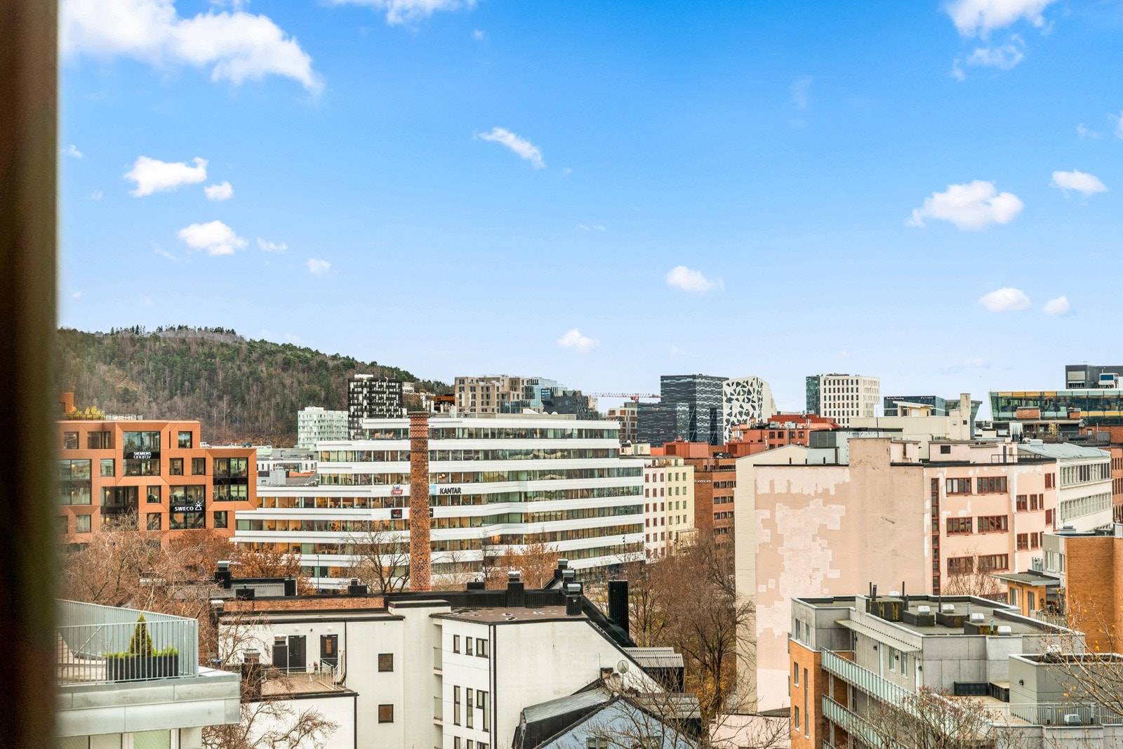 Utsikt fra leiligheten! Galleribilde