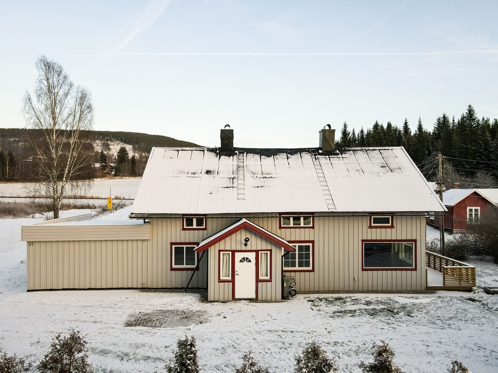 Velkommen til Lensmannssvingen 31! Fotograf: Line Kvam Kongsmo Galleribilde