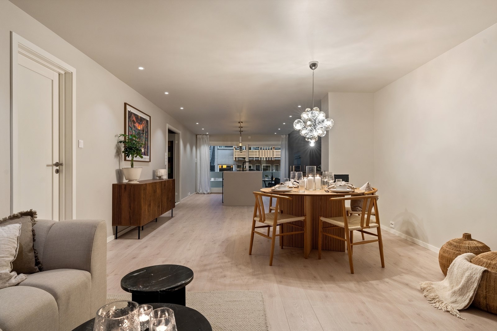 Kveldsstemning. Galleribilde