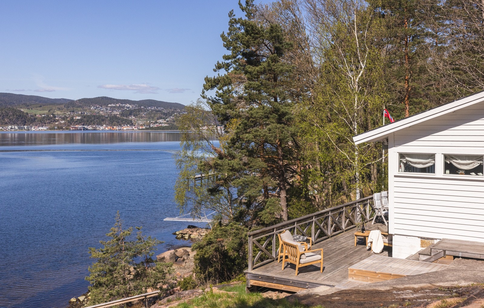 Her kan sommerdager nytes til det fulle. Galleribilde