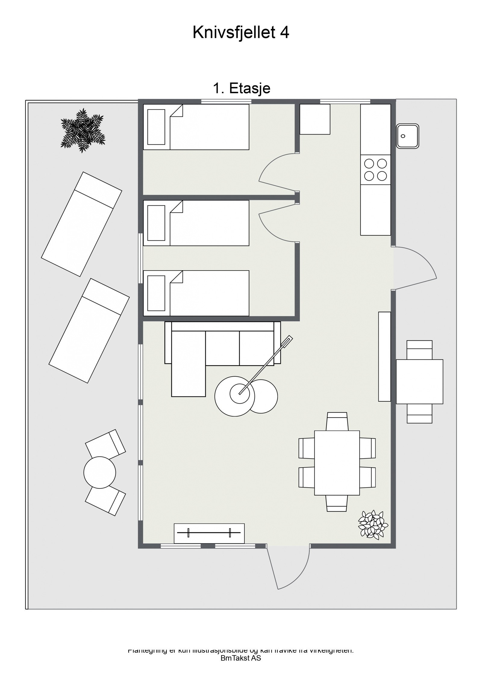 Plantegning. Galleribilde