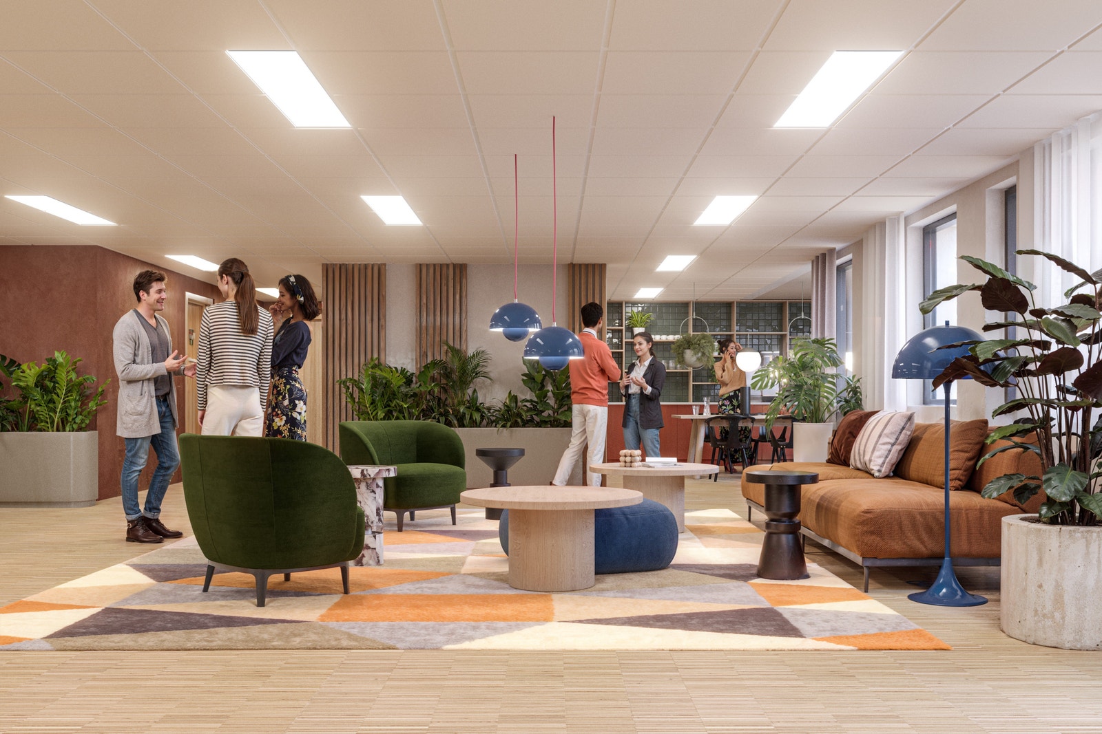 Eksempel på sosial sone Galleribilde