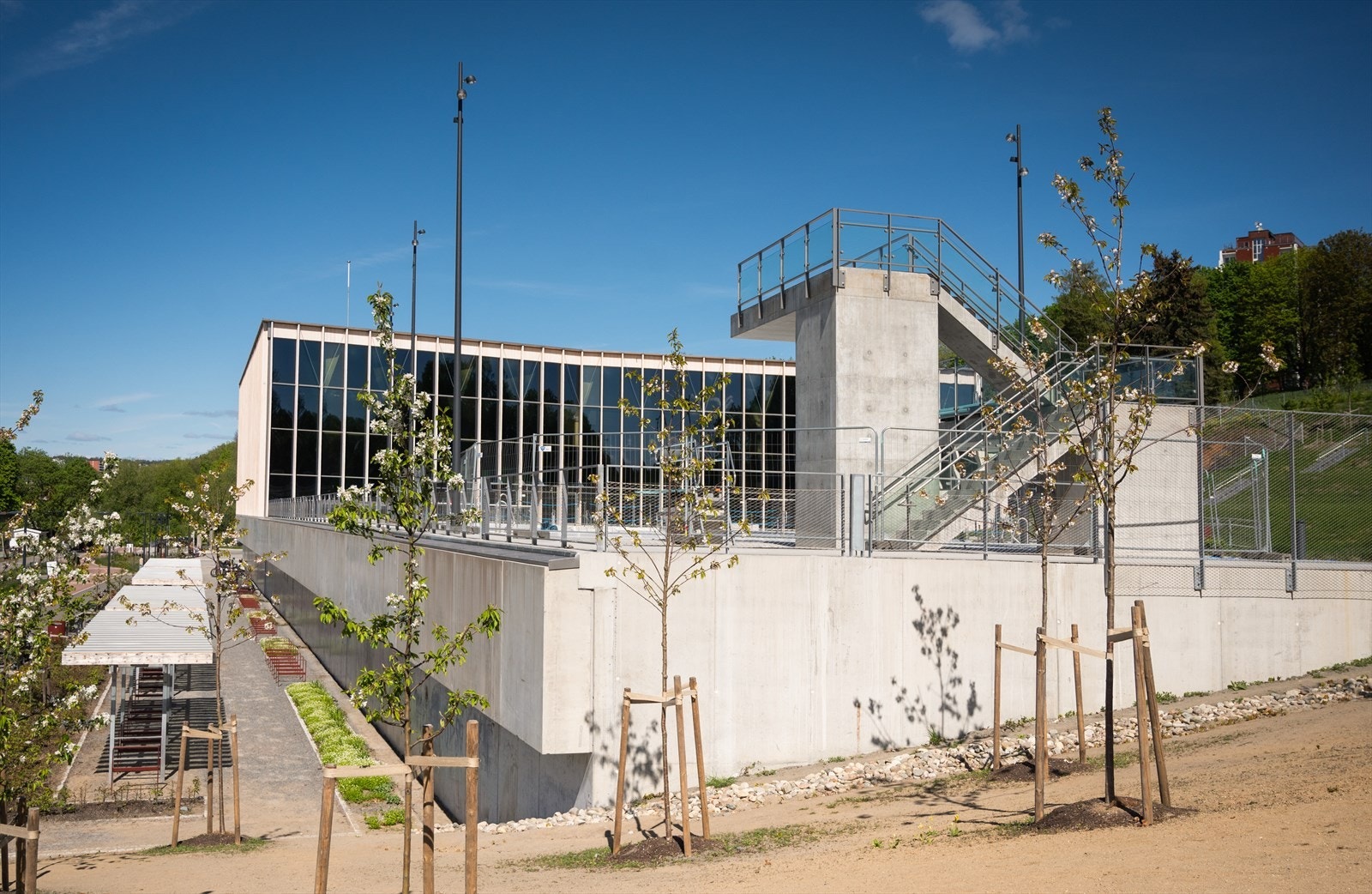 Nye Tøyenbadet, et av byens mest populære badeanlegg, ligger i gangavstand fra boligen. Galleribilde