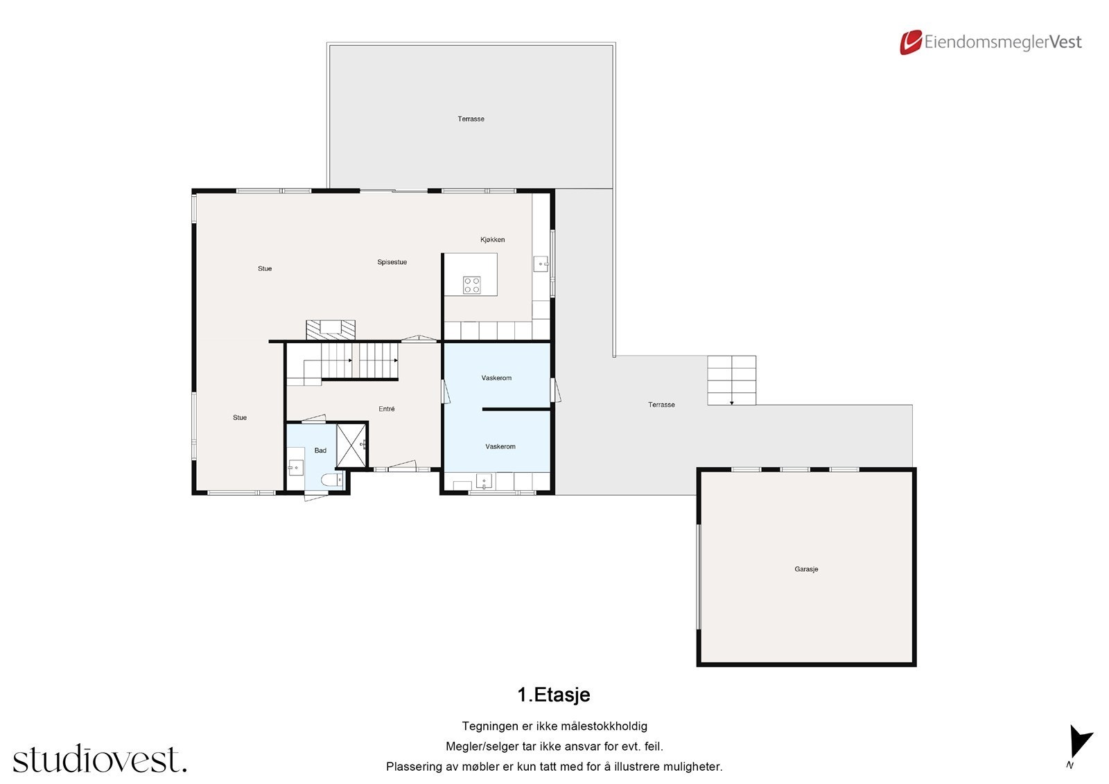 Plantegning 2.etasje. Galleribilde