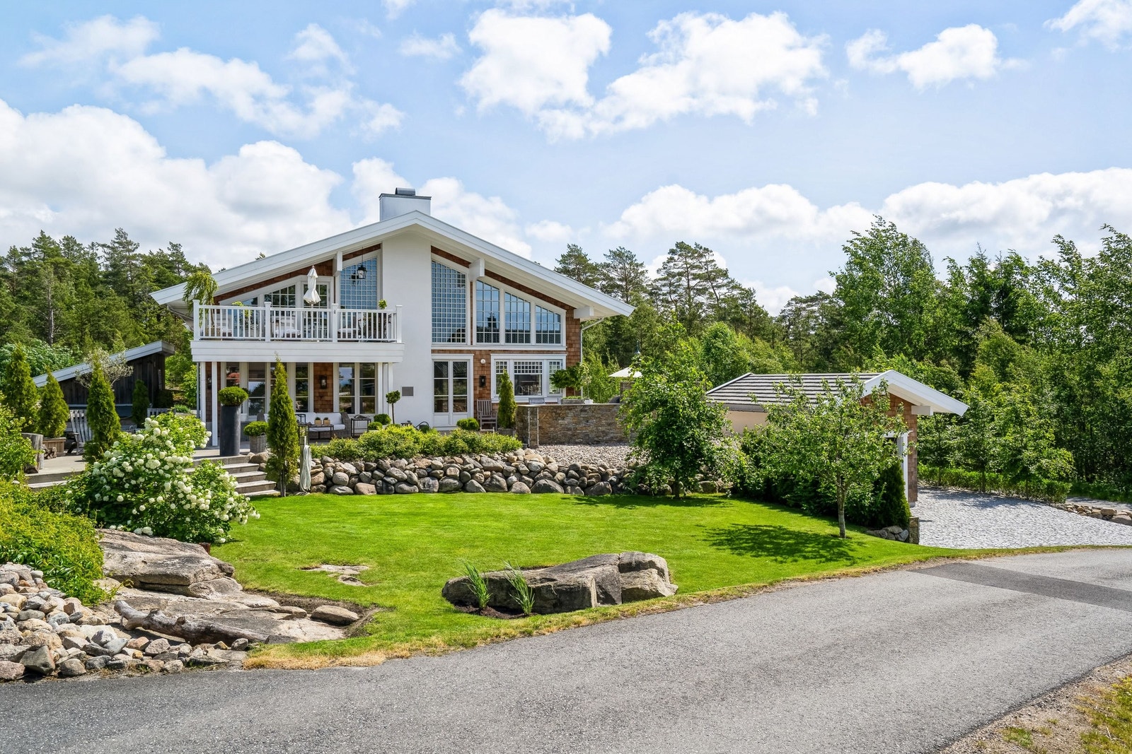 Fasade mot vest Galleribilde