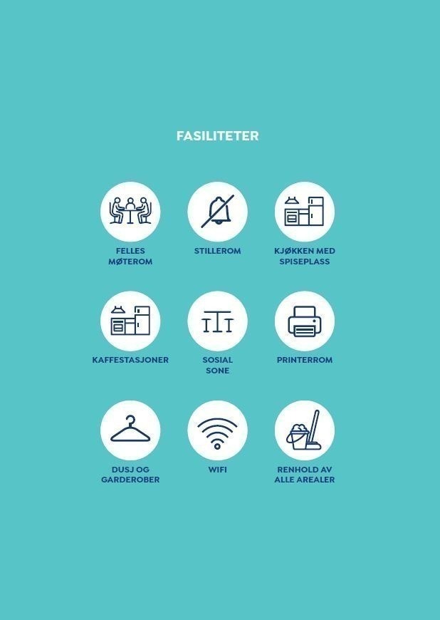 Du betaler en fast pris pr. mnd - alt annet er inkludert Galleribilde