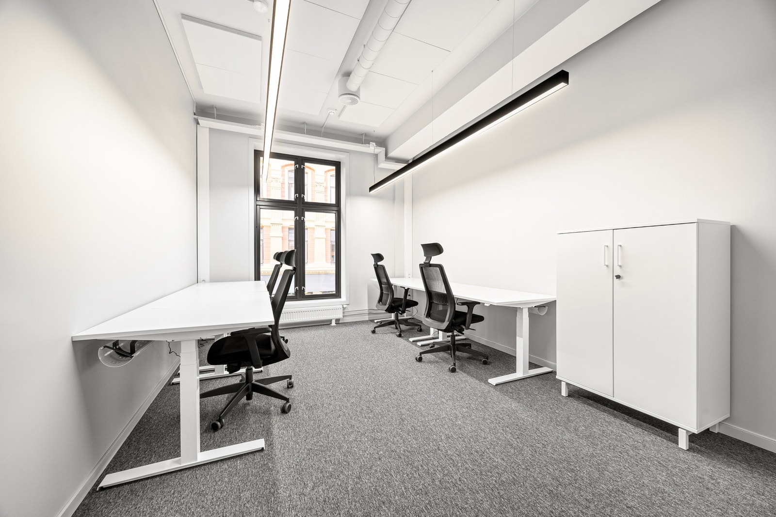 Kontor 1203 for inntil 4 personer. Pris kr 19.000 pr. mnd Galleribilde