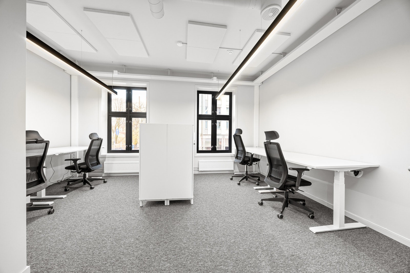 Kontor 205 for inntil 4 personer. Pris kr 22.000 pr.mnd. Galleribilde