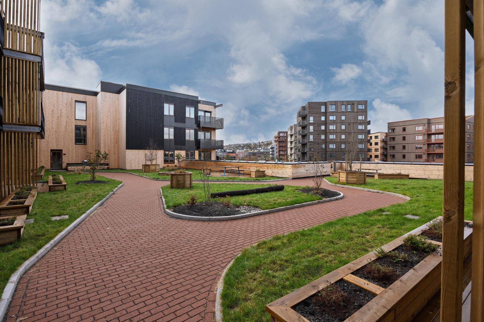 Felles grønt areal Galleribilde