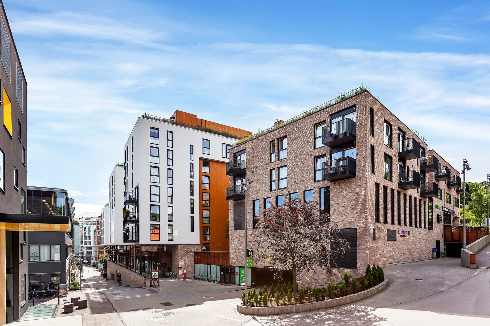 Nærområdet - Vulkan med bl.a. mathall Galleribilde