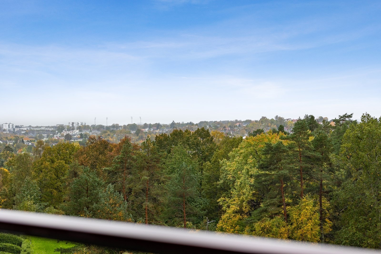 Utsikt fra balkongen. Galleribilde