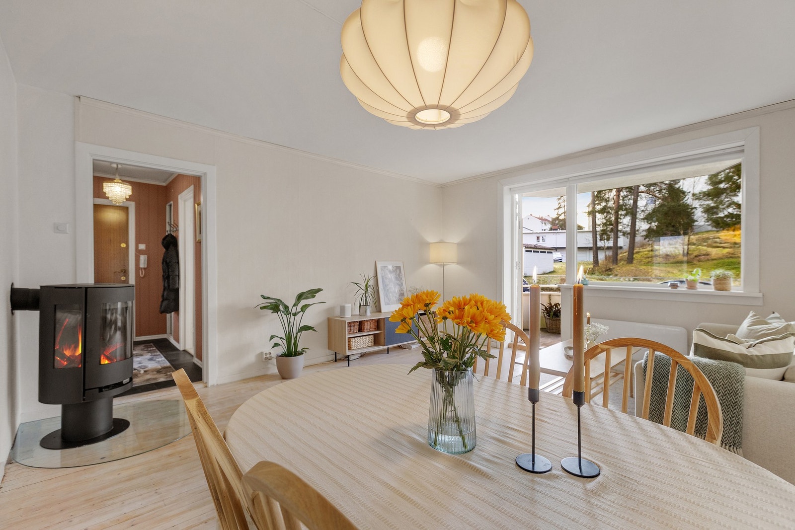 Rommets utforming tillater flere møbleringsmuligheter, alt etter eget ønske og fantasi. Galleribilde