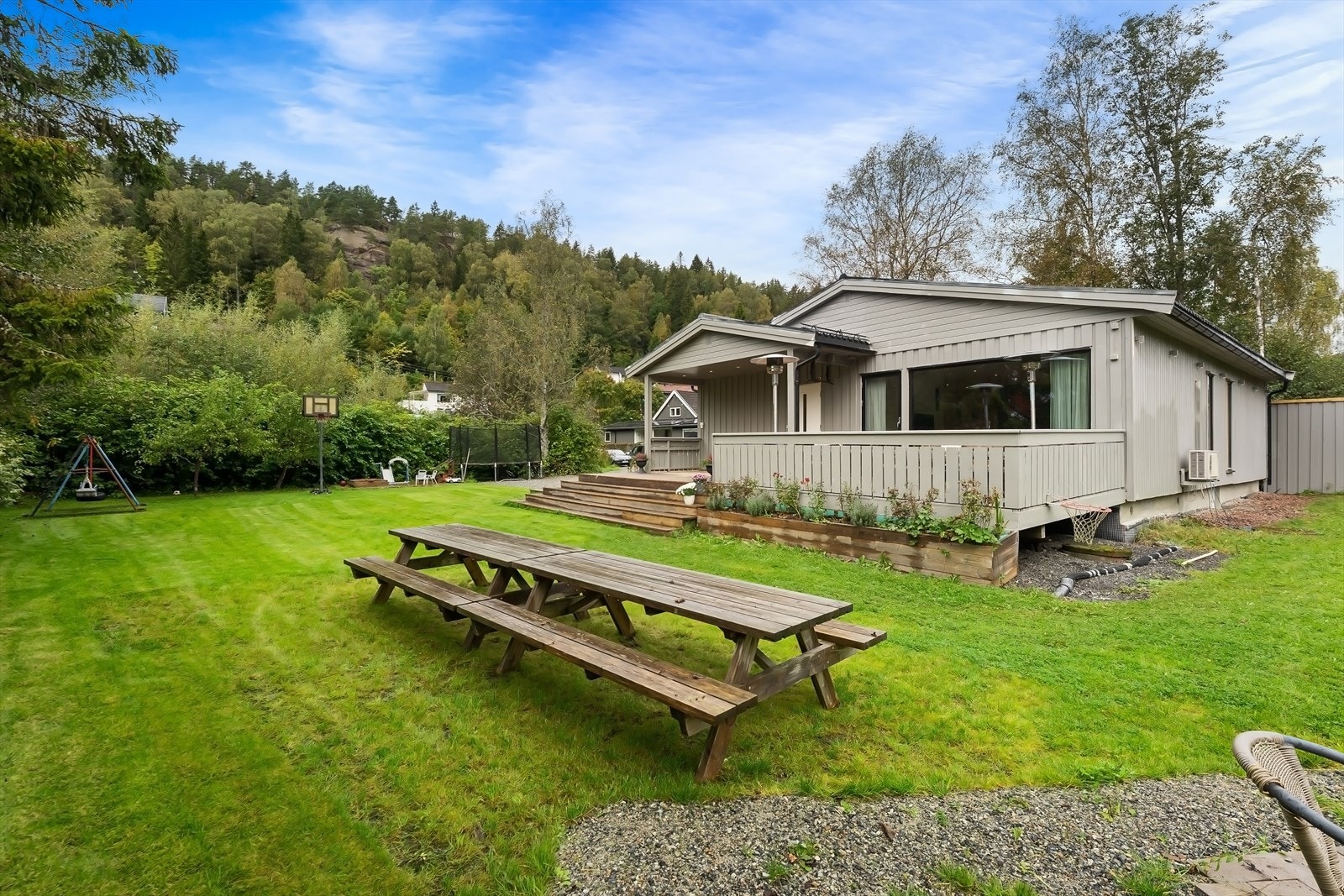 God plass til lek i skjermede omgivelser. Galleribilde