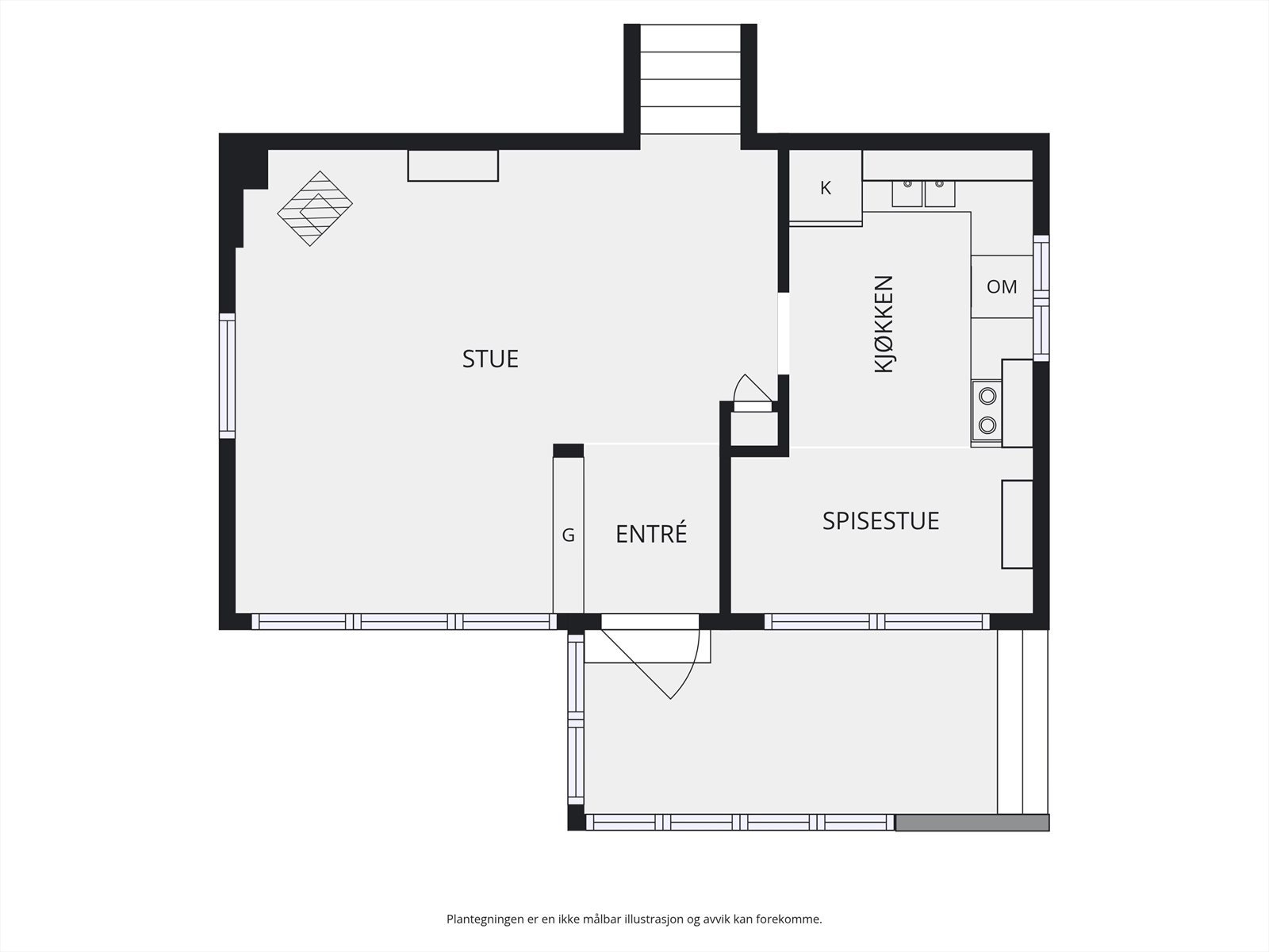 Plantegning. Galleribilde