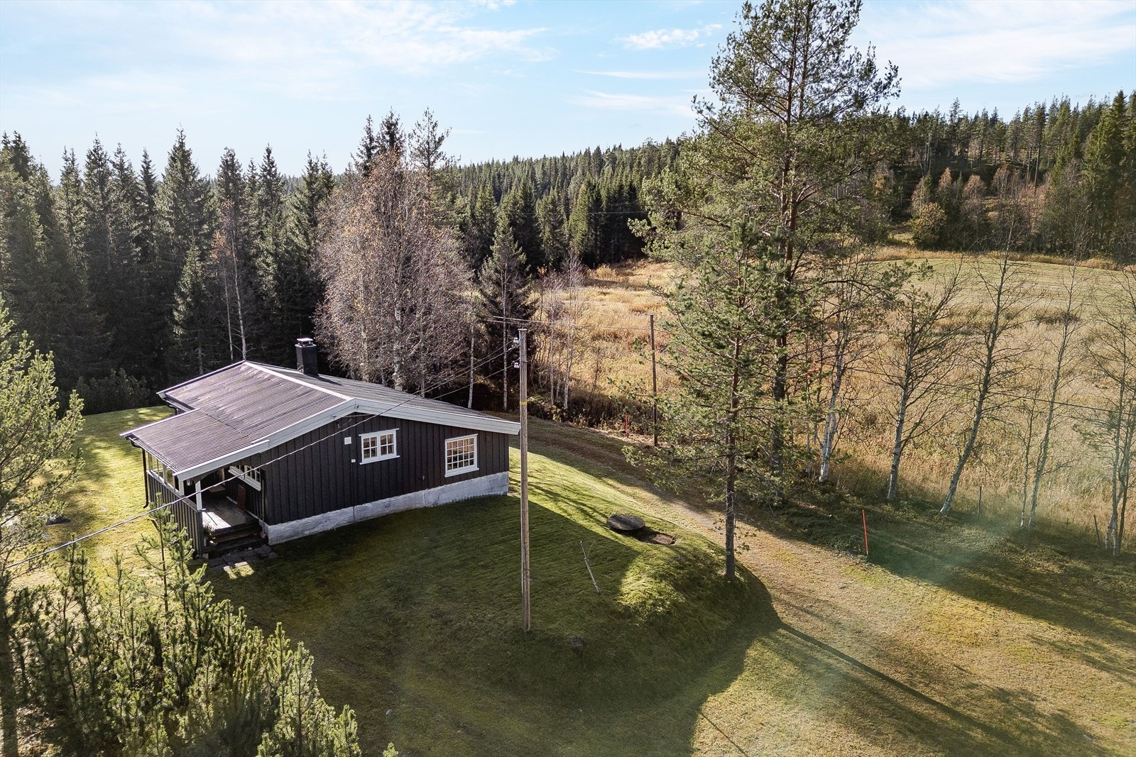 På vinterstid kan du nyte lange skiturer i oppkjørte skiløyper i området eller ta turen til familievennlige Furutangen alpinsenter. Det er ca. 20 minutter med bil til Furutangen som har både skiløyper og et hyggelig alpinanlegg. Galleribilde