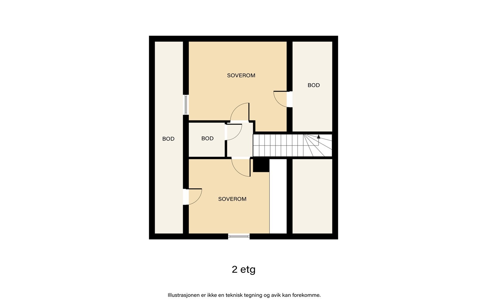 Plantegning 2.etasje. Galleribilde