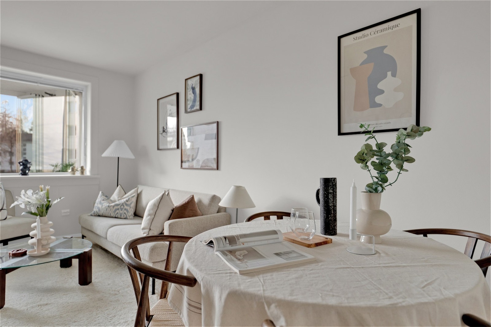 Leiligheten ble ferdig pusset opp i november 2025. Galleribilde