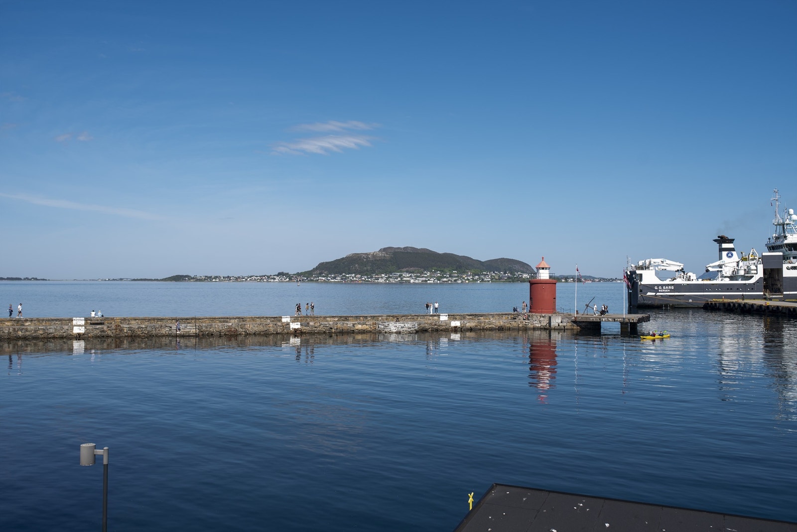 Hiv på deg badekåpen og du kan rusle ned for en forfriskende dukkert Galleribilde