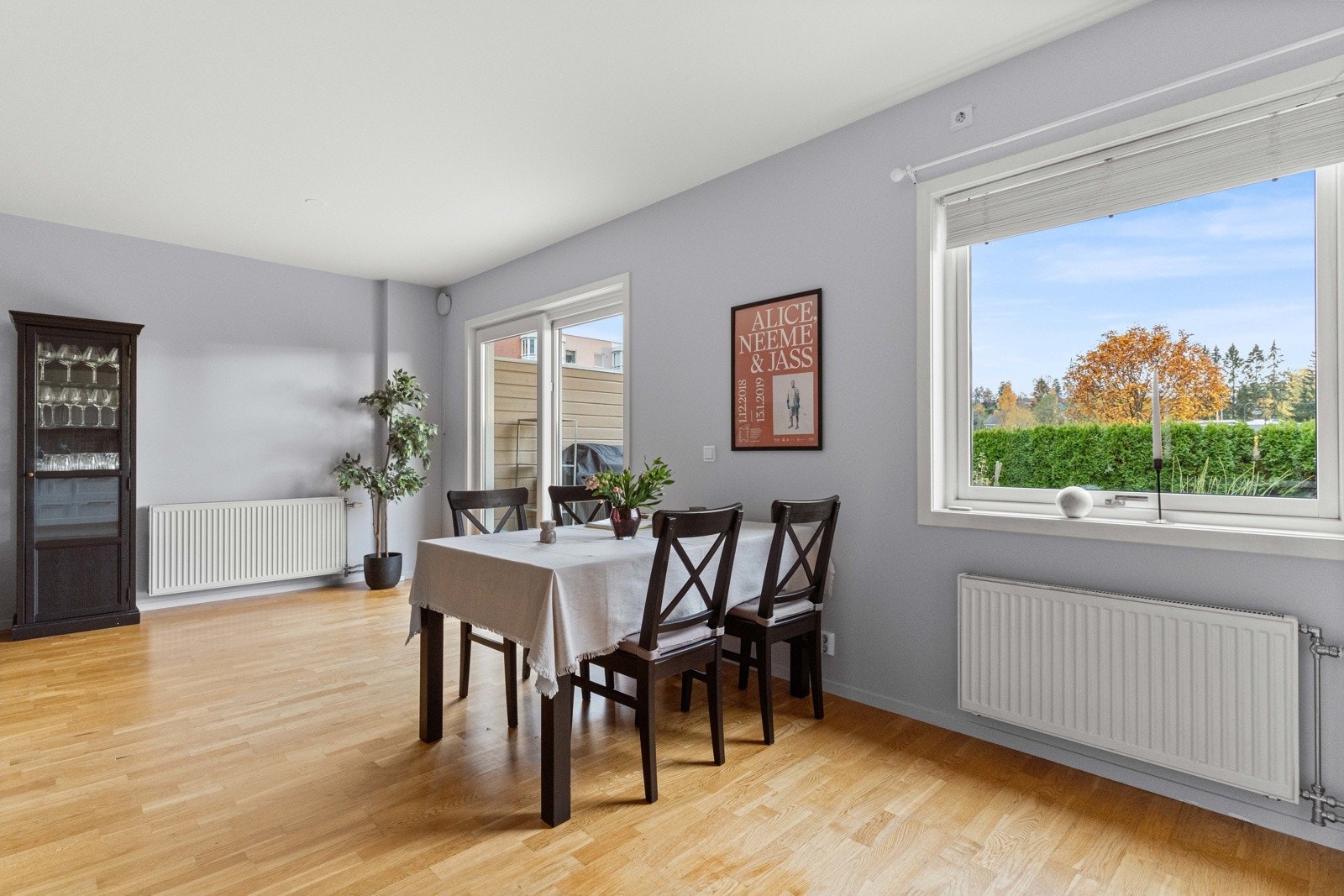 Radiatorer holder leiligheten god og varm Galleribilde