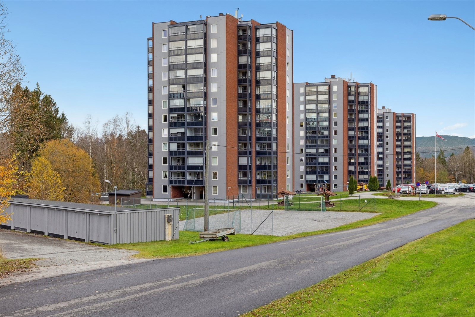 Leiligheten ligger i 9ende etasje. Galleribilde