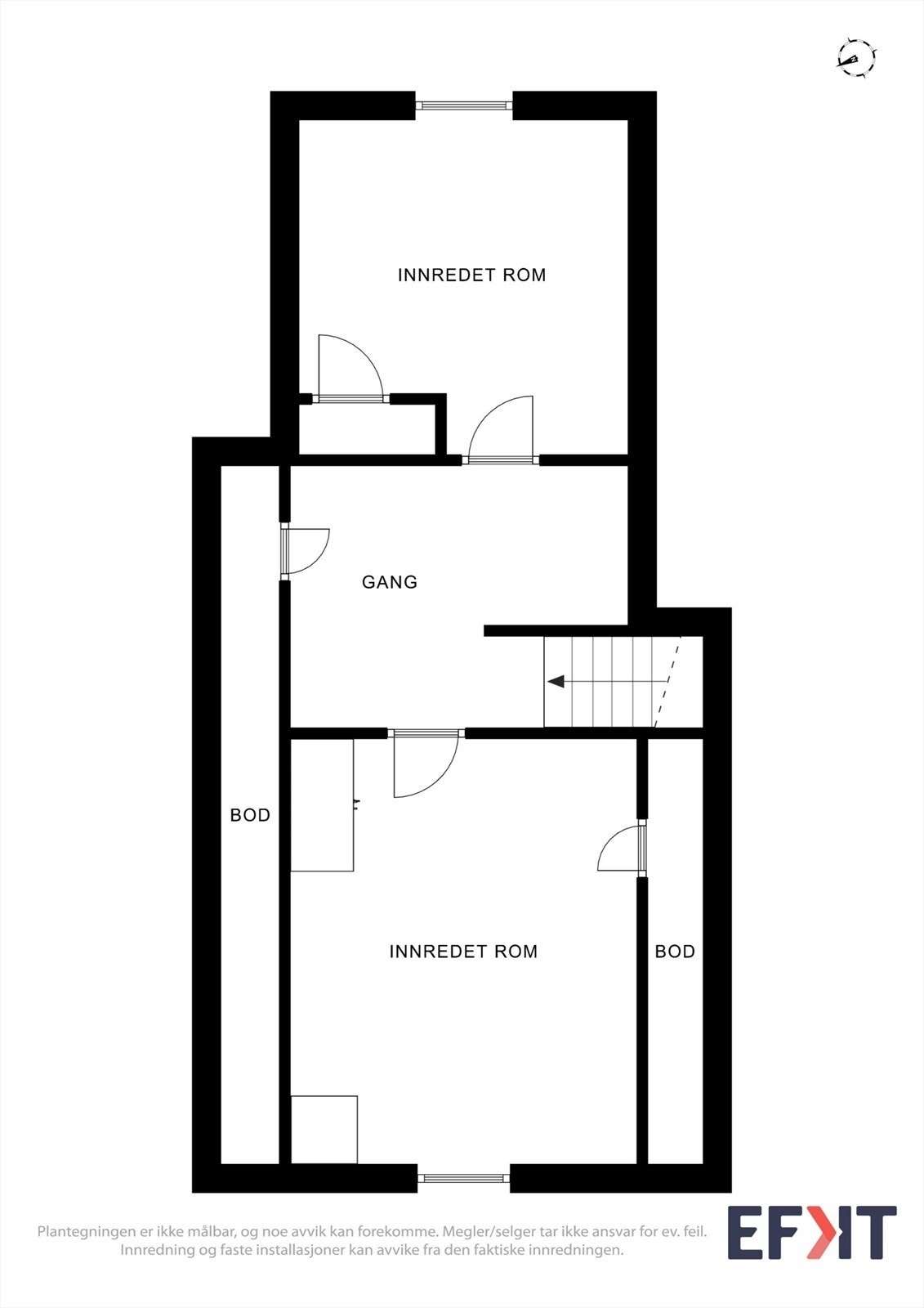 Plantegninger 2.etasje Galleribilde