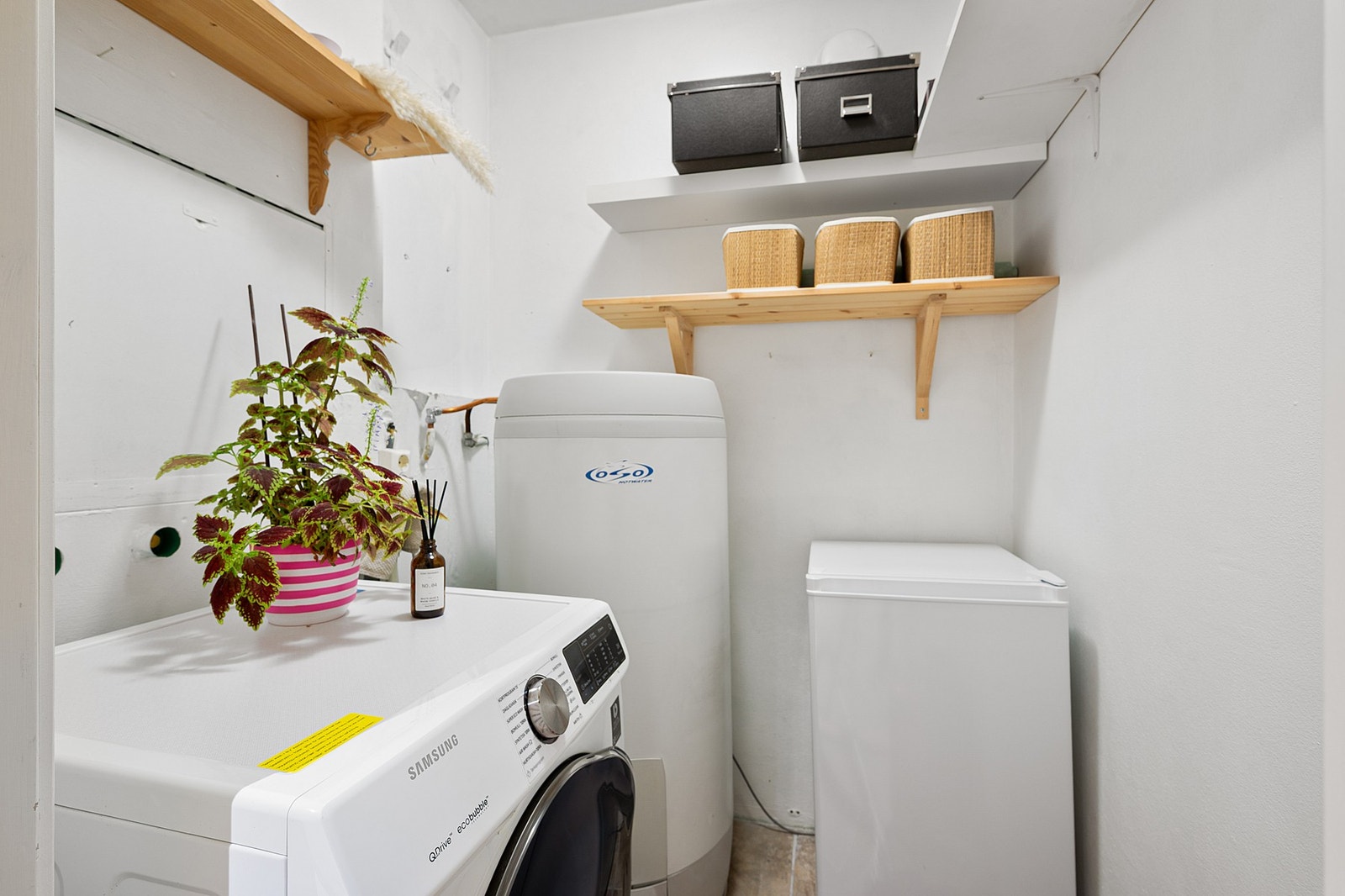 Praktisk vaskerom. Galleribilde