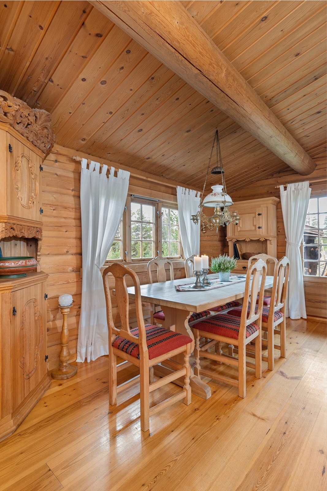 Her er det hyggelig å samle familien til hyggelige og herlige feridager. Galleribilde